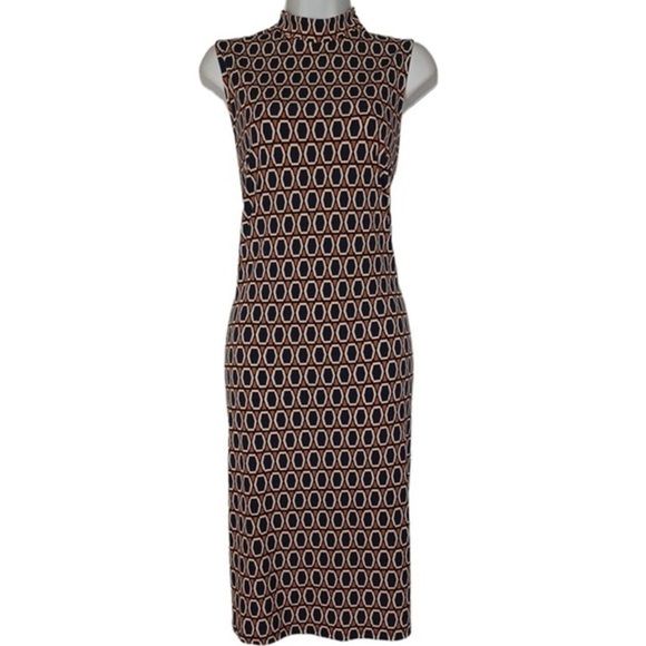 Forever 21 women’s dress multicolor geometric - Picture 2 of 6
